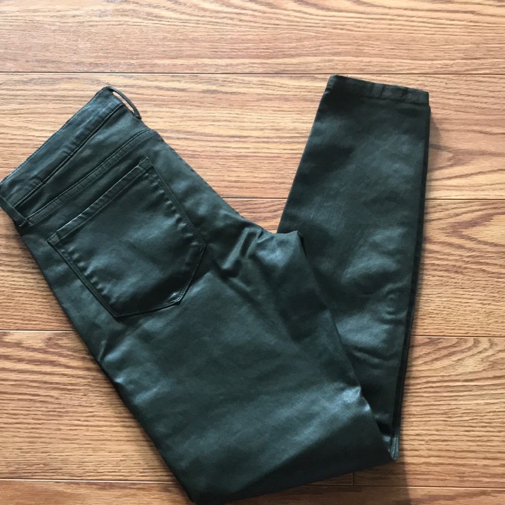 Dark green Banana Republic skinny pants